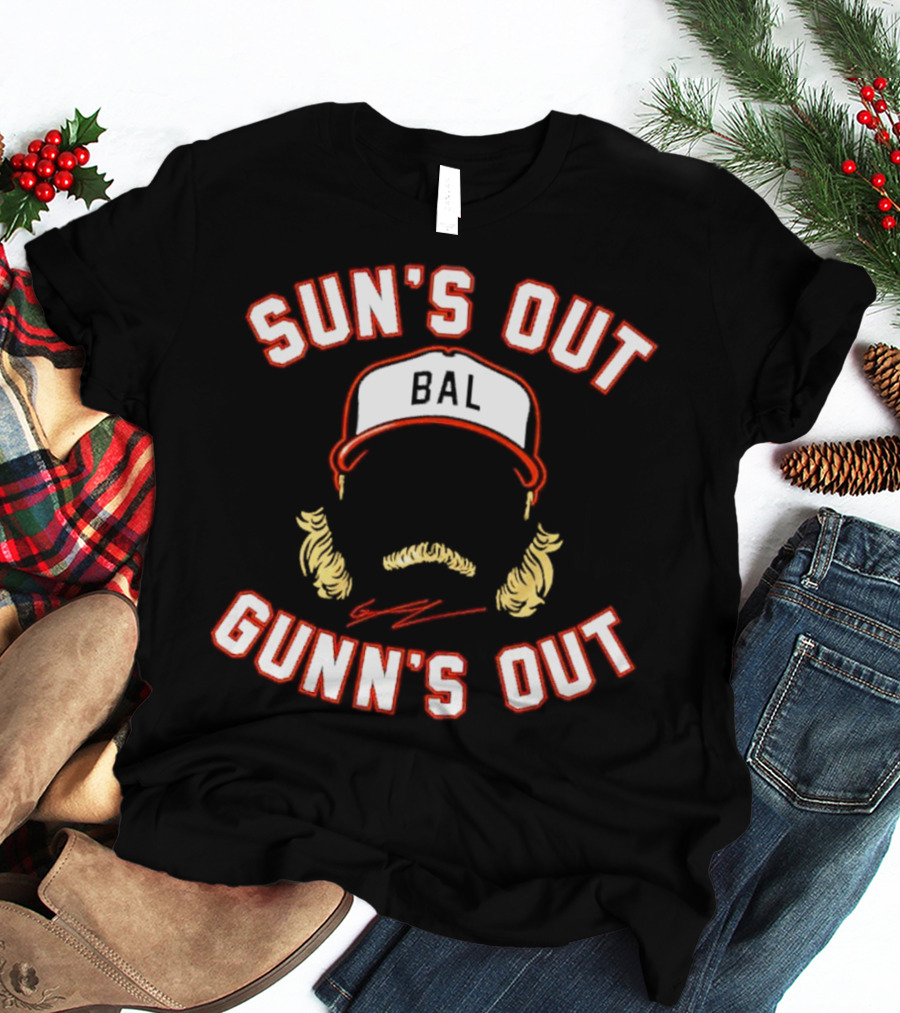 Gunnar Henderson Sun’s Out Gunn’s Out BAL Cap T-Shirt