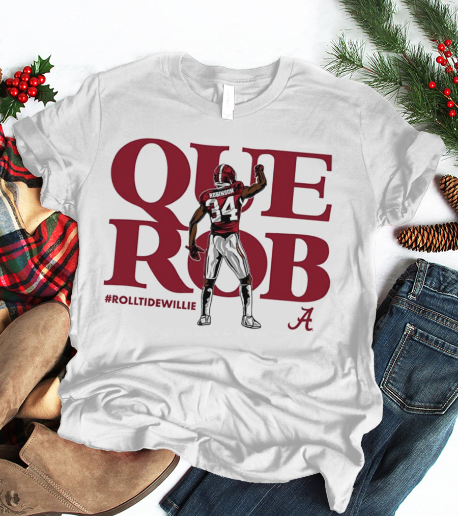 Querob Alabama Crimson Tide Football #RollTideWillie T-Shirt