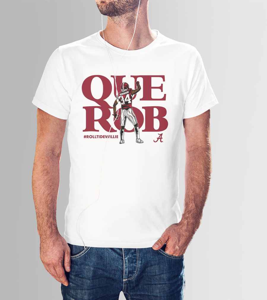 Querob Alabama Crimson Tide Football #RollTideWillie T-Shirt
