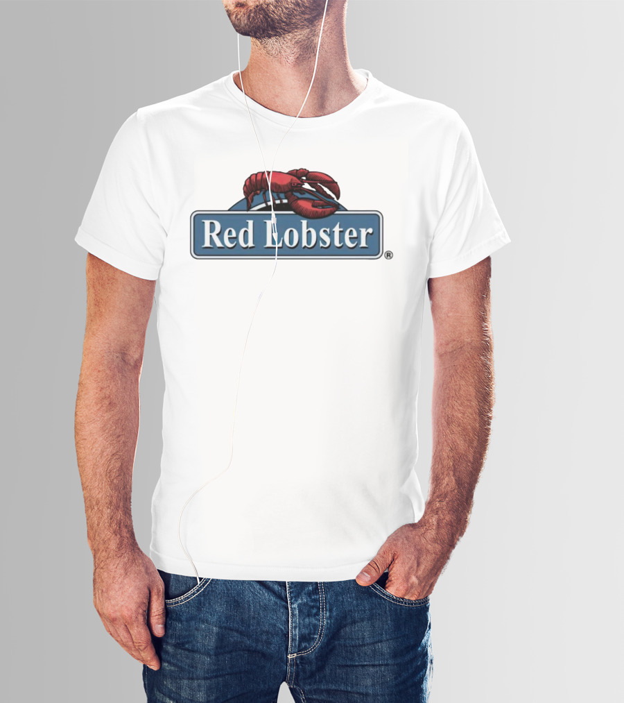 Red Lobster Seafood Restaurant Logo Emblem T-Shirt