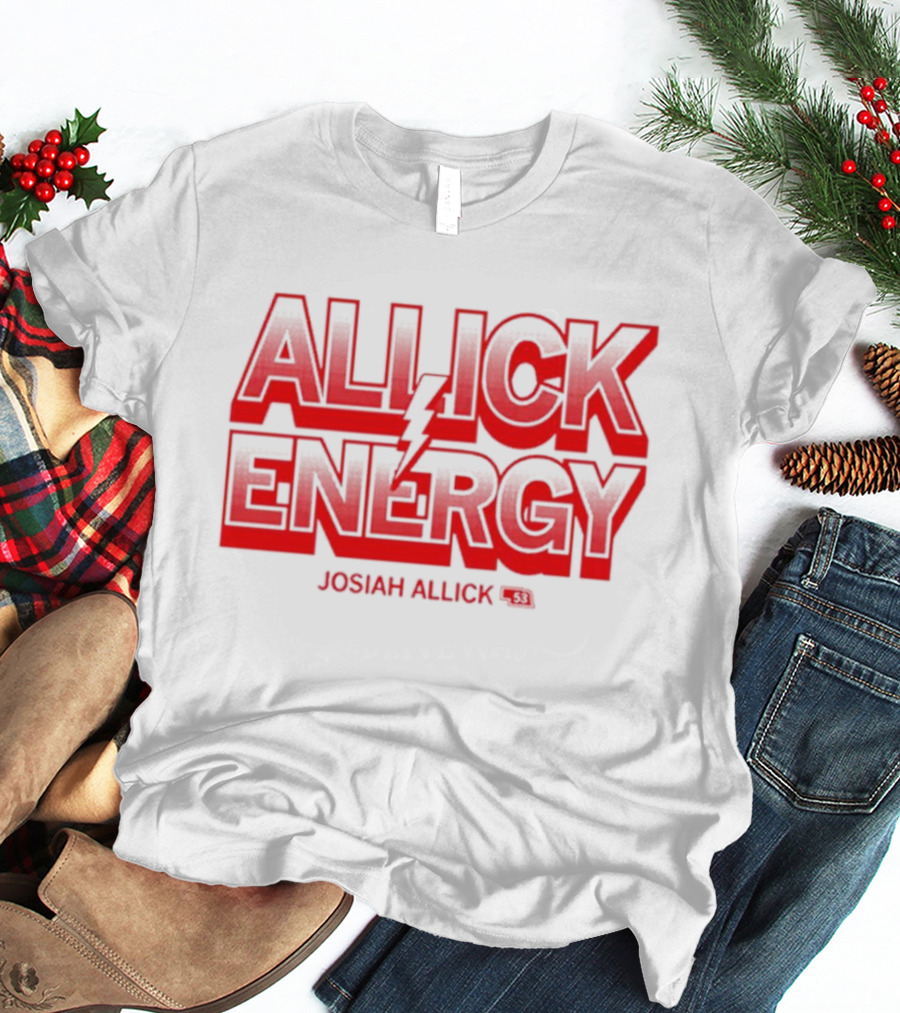 Josiah Allick Energy Allick E.N.E.R.G.Y. 31 T-Shirt