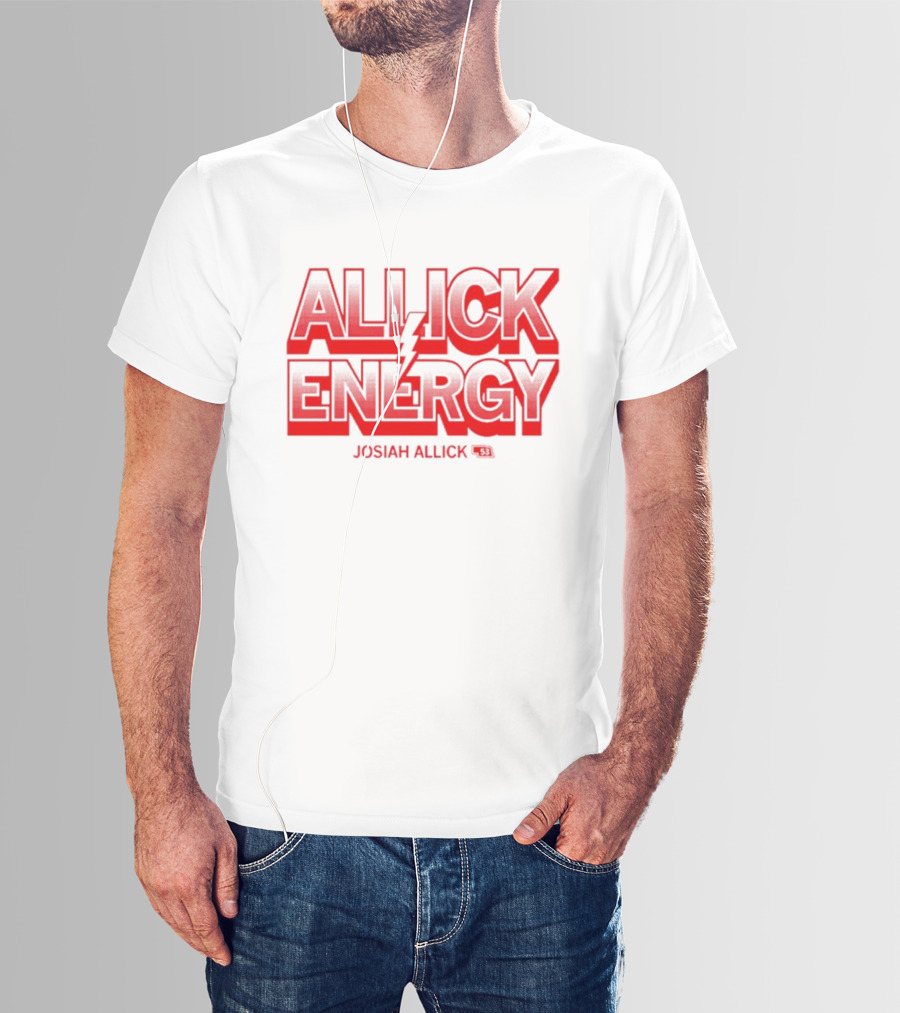 Josiah Allick Energy Allick E.N.E.R.G.Y. 31 T-Shirt