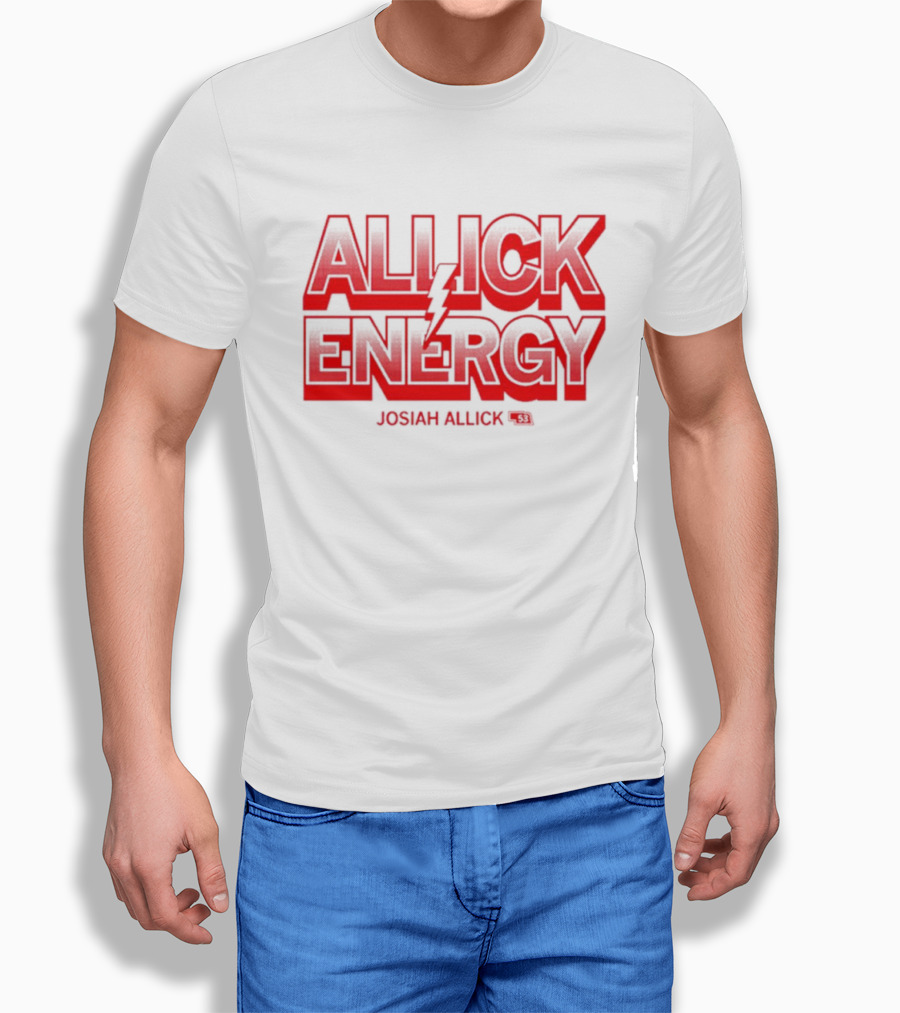 Josiah Allick Energy Allick E.N.E.R.G.Y. 31 T-Shirt