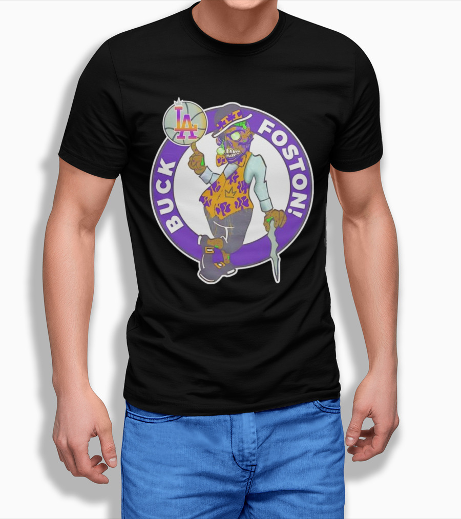Buck Foston LA Boston Celtics T-Shirt