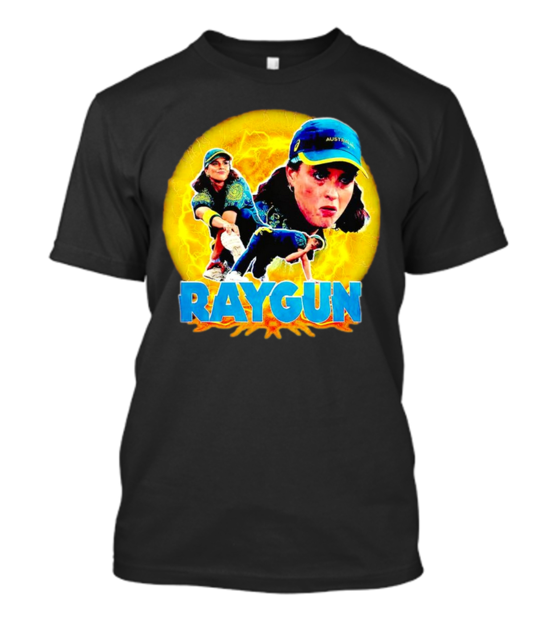 Raygun Rachael Gunn Australia Lightning Burst T-Shirt