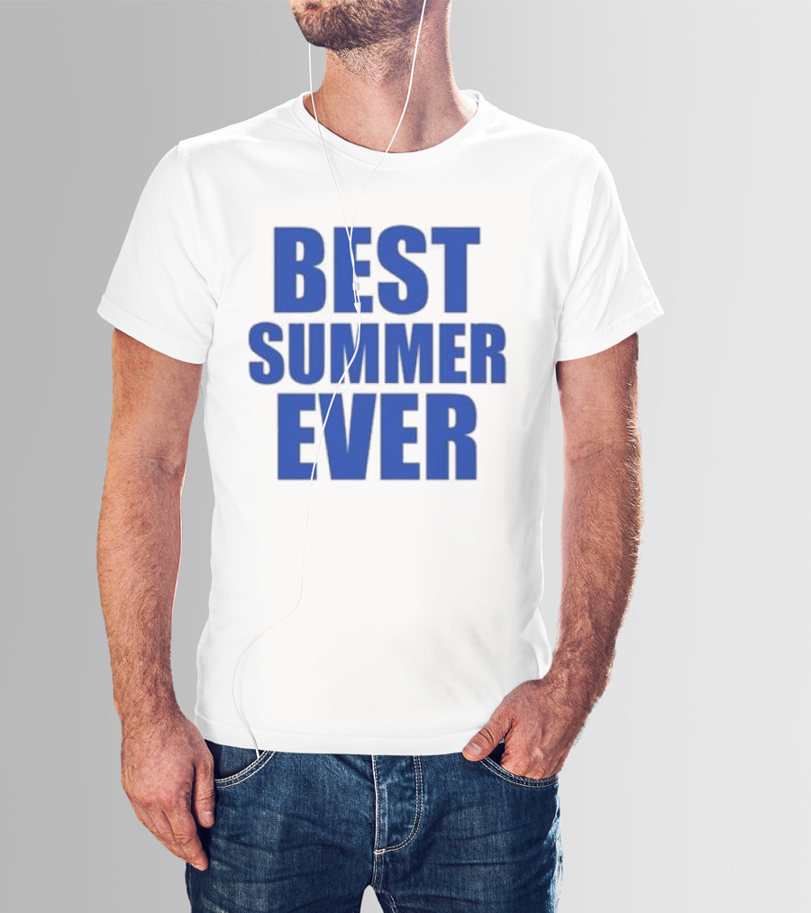 Best Summer Ever Natalie King Wearing Best Summer T-Shirt