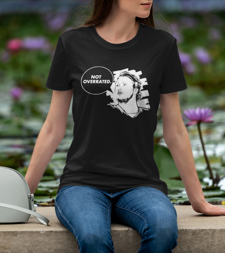 Buffalo Bills Josh Allen Not Overrated Speech Bubble T-Shirt