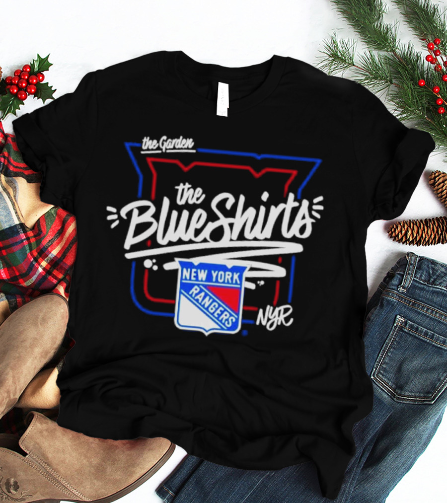The Garden The Blue Shirts New York Rangers NYR T-Shirt