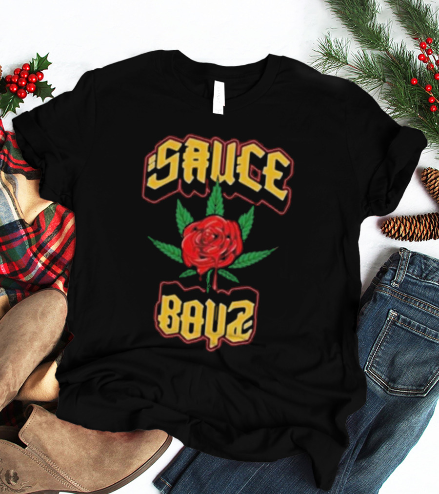 Sauce Boyz Rose Eladio Carrión Merch T-Shirt