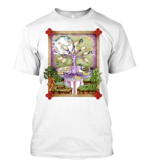 Crumbtheband Crumb Amama Enchanted Tree And Celestial Harmony T-Shirt