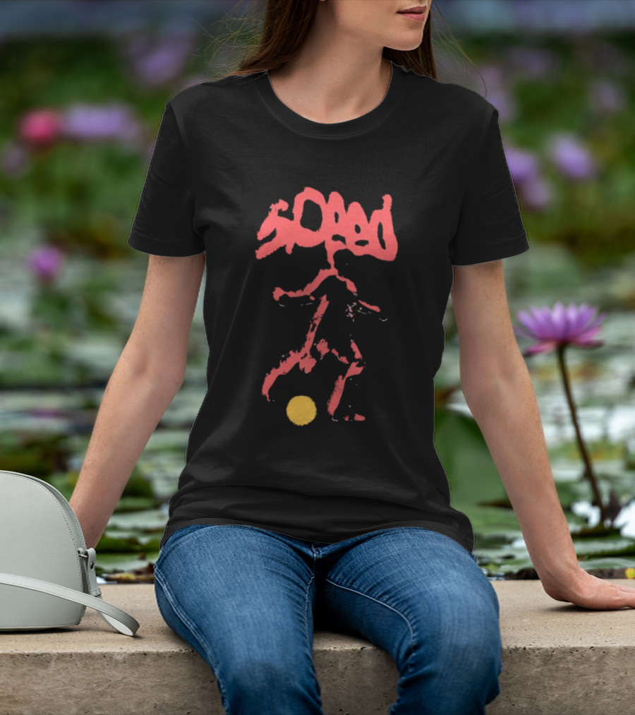 IShowSpeed Soccer Silhouette With Ball Warp T-Shirt