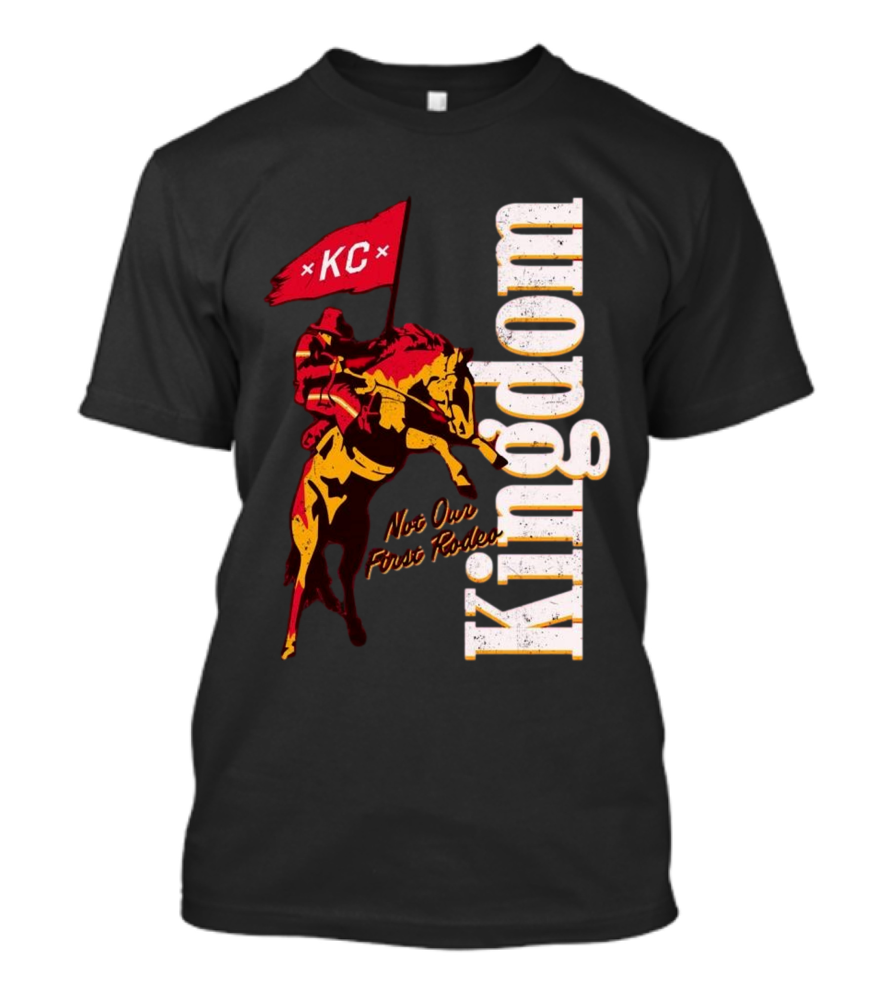 Kansas City Chiefs Not Our First Rodeo Kingdom 2025 T-Shirt