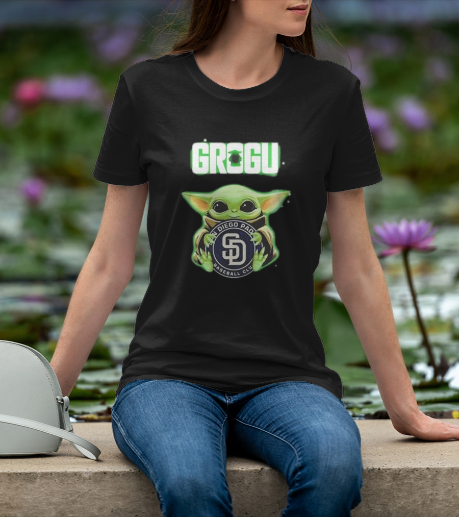 San Diego Padres Baseball Club Grogu 2025 T-Shirt