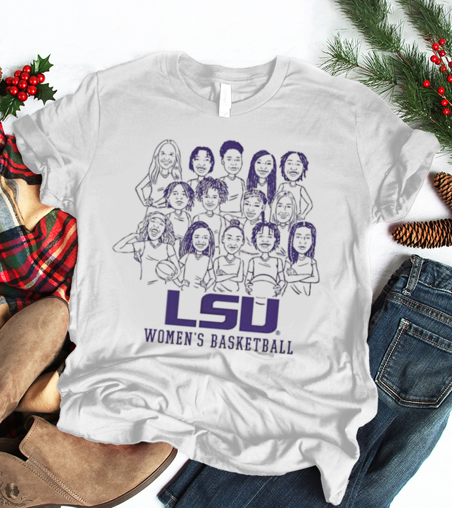 LSU Women's Basketball Team NIL T-Shirt