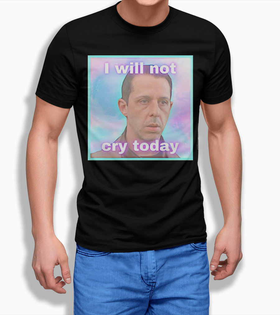 Kendall Roy I Will Not Cry Today Pastel Mood T-Shirt