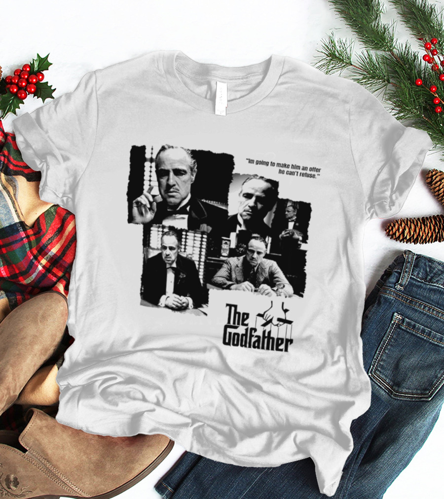 The Godfather I'm Going To Make Him An Offer He Can't Refuse Iconic Film T-Shirt