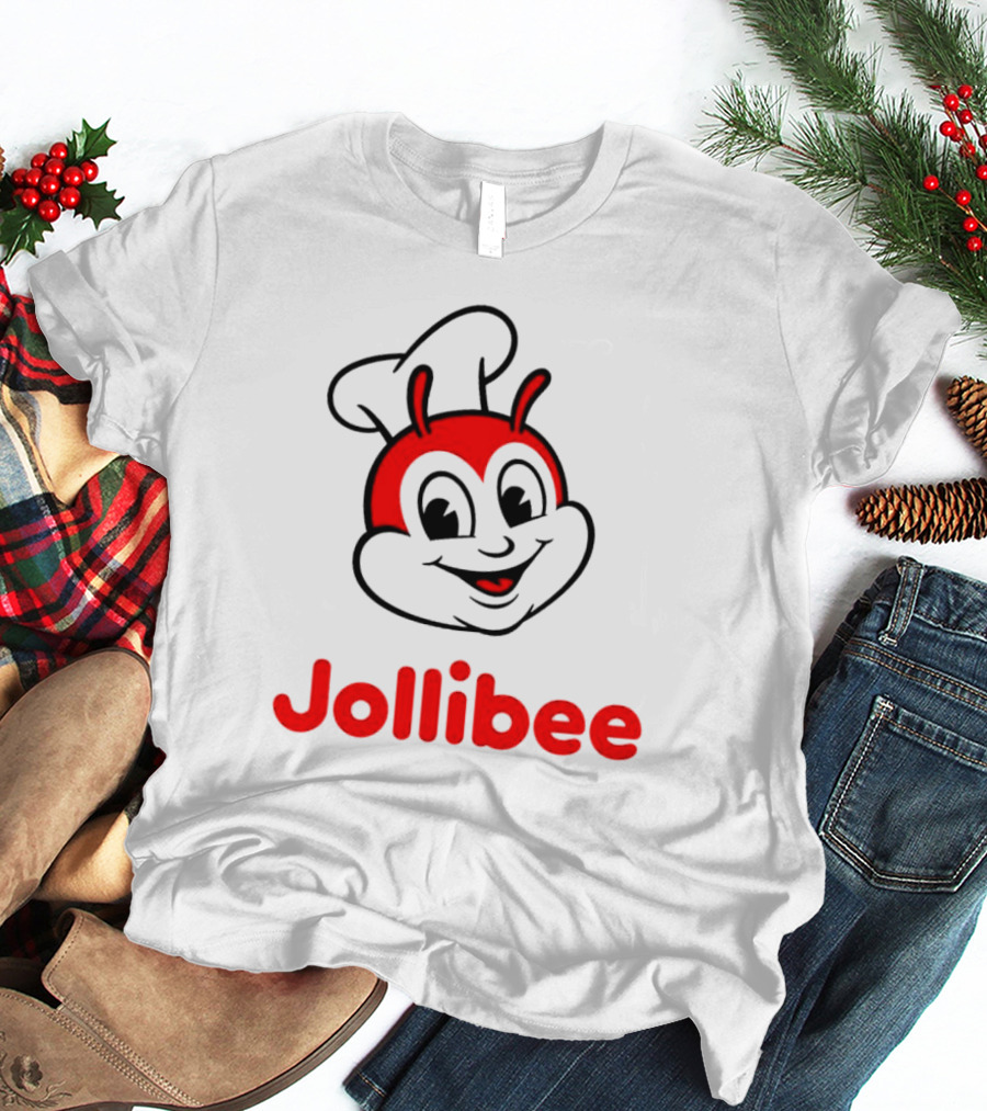 Jollibee Bee Icon With Text T-Shirt
