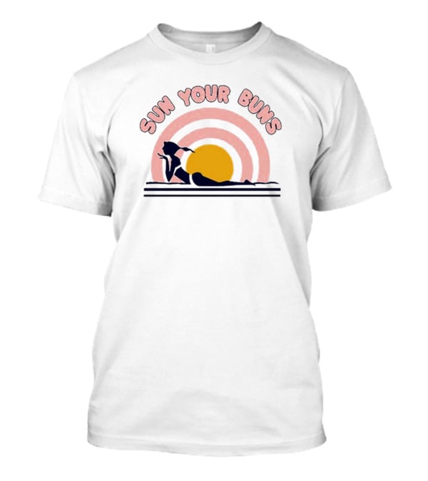 Sun Your Buns Retro Florida Beach Vibes T-Shirt