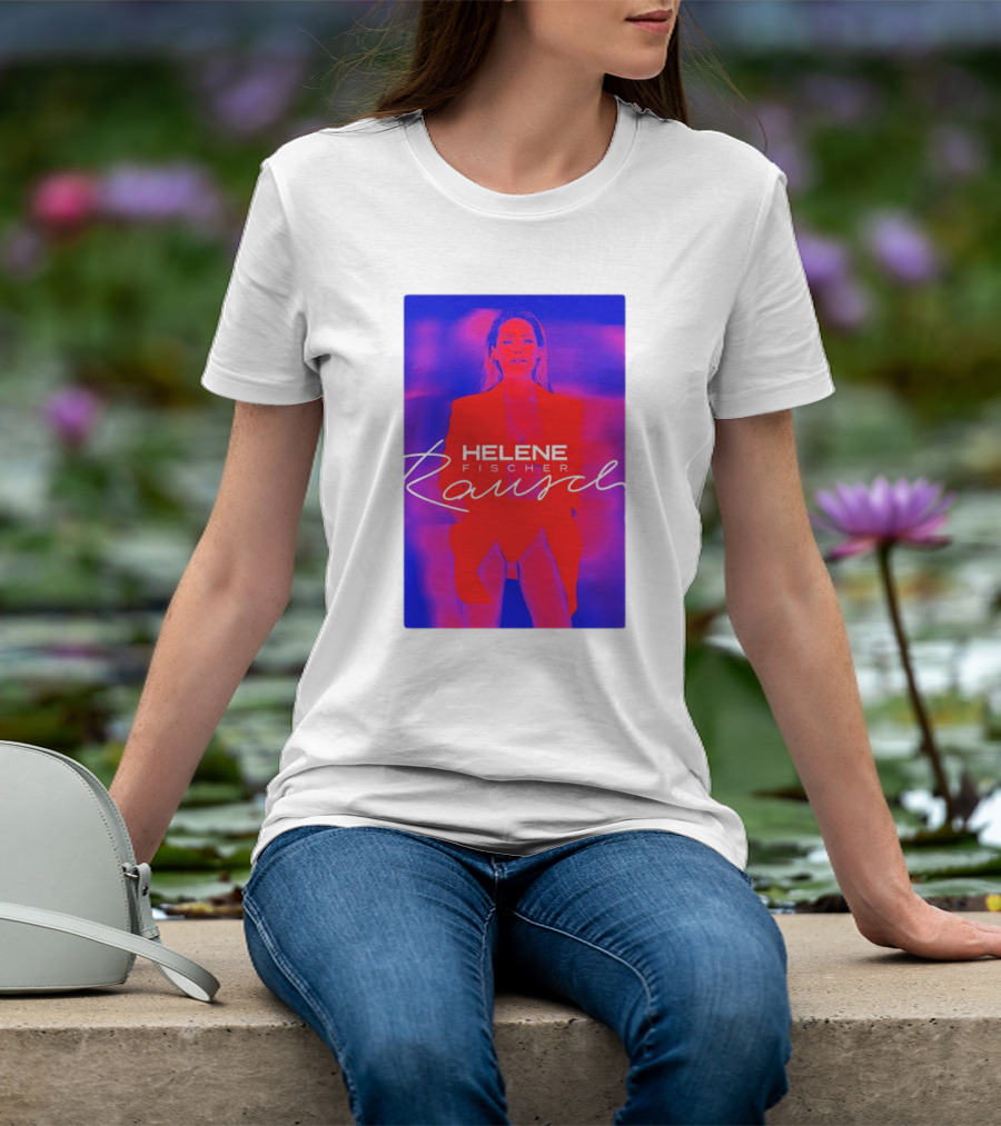 Helene Fischer Rausch Neon Style Bold Visuals T-Shirt