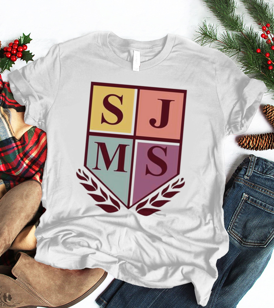 SJMS Shield Emblem Amphibious Crest Metal T-Shirt