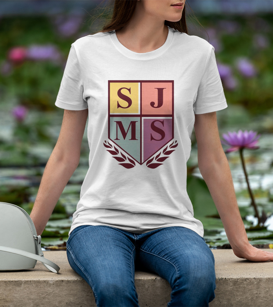 SJMS Shield Emblem Amphibious Crest Metal T-Shirt