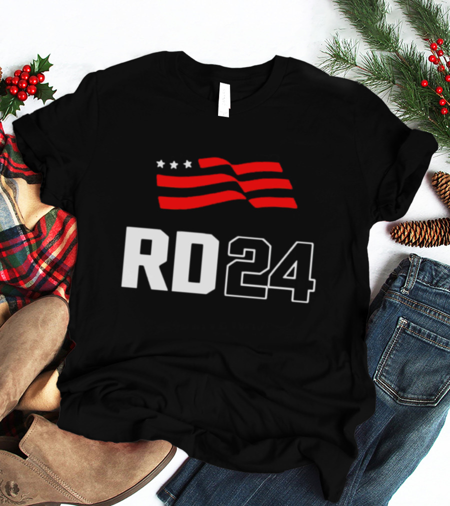 Desantis RD24 American Flag Stars Stripes T-Shirt