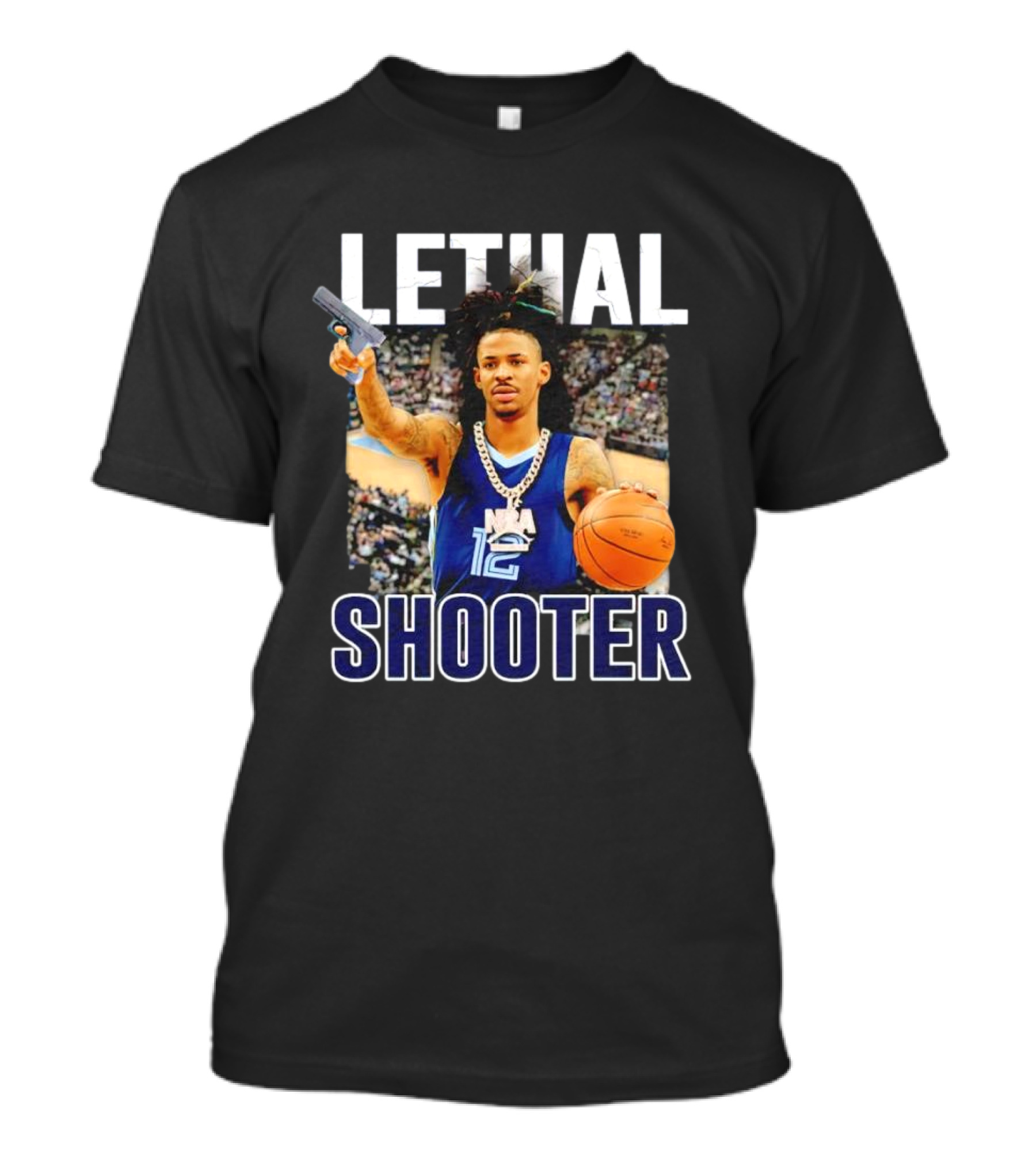 Ja Morant Lethal Shooter NBA Basketball Player T-Shirt