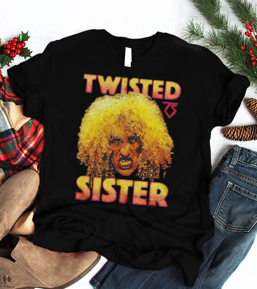 Twisted Sister Dee Snider Iconic Hair T-Shirt