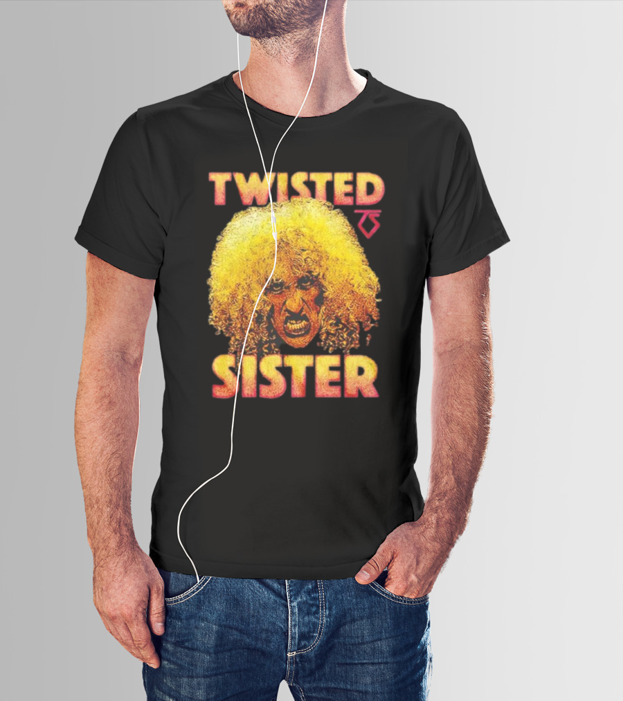 Twisted Sister Dee Snider Iconic Hair T-Shirt