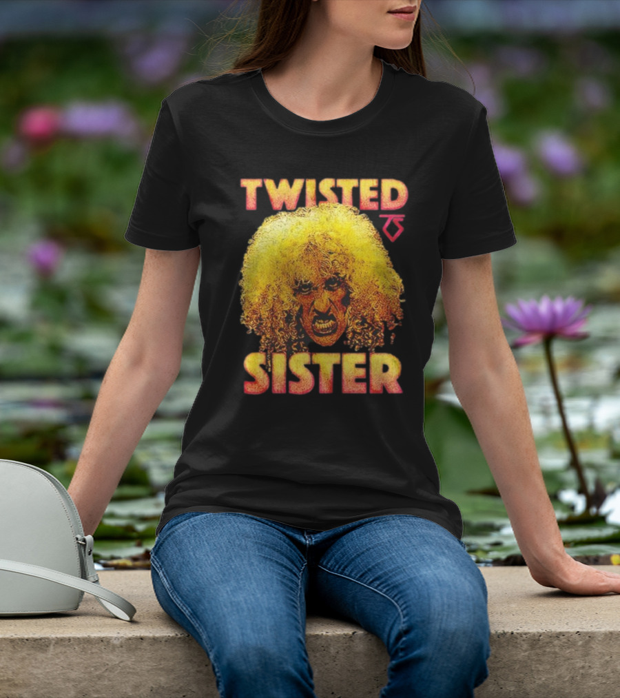 Twisted Sister Dee Snider Iconic Hair T-Shirt