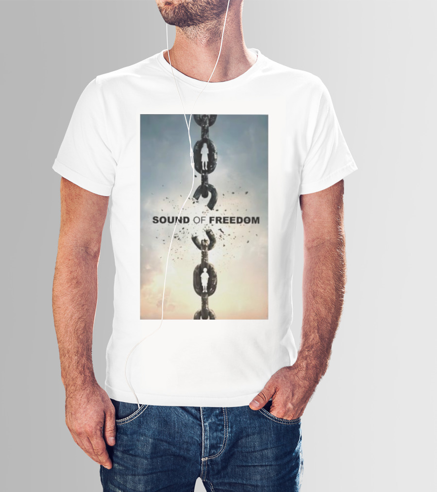 SOUND OF FREEDOM Broken Chains Symbolic T-Shirt