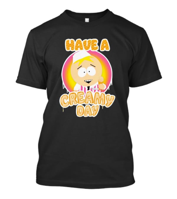 Have A Creamy Day DikinBaus Hot Dogs Ice Cream Cone T-Shirt