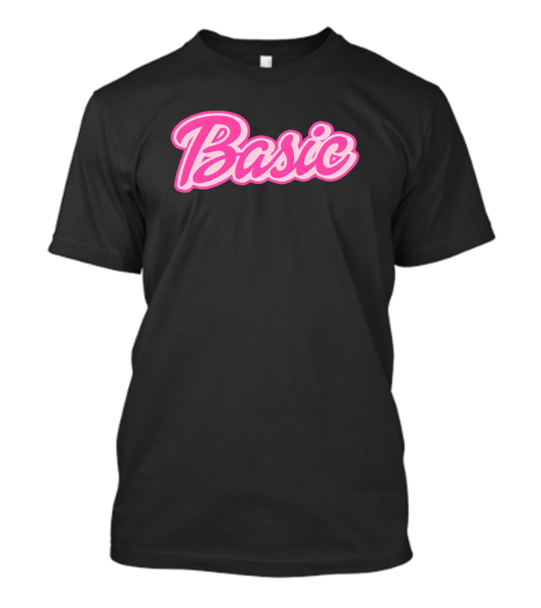 Basic Barbie Pink Script T-Shirt