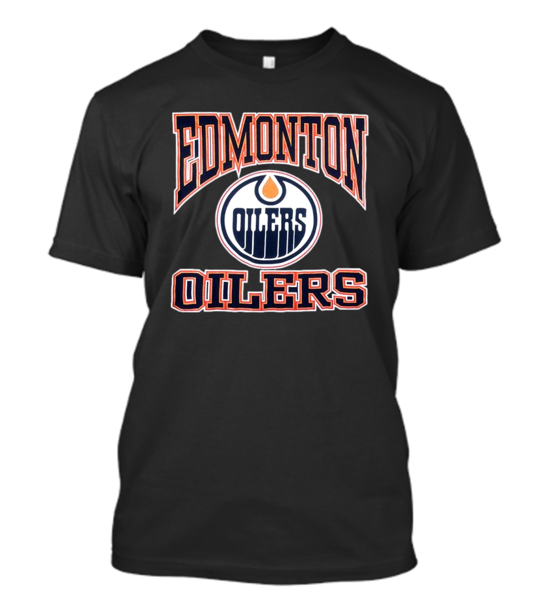 NHL Edmonton Oilers Vintage Logo Classic Team T-Shirt