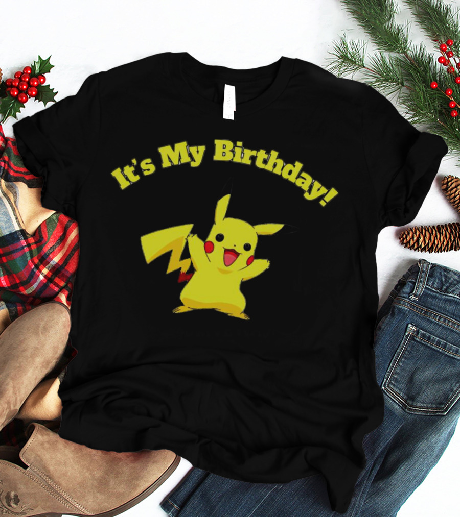 It's My Birthday Pikachu T-Shirt