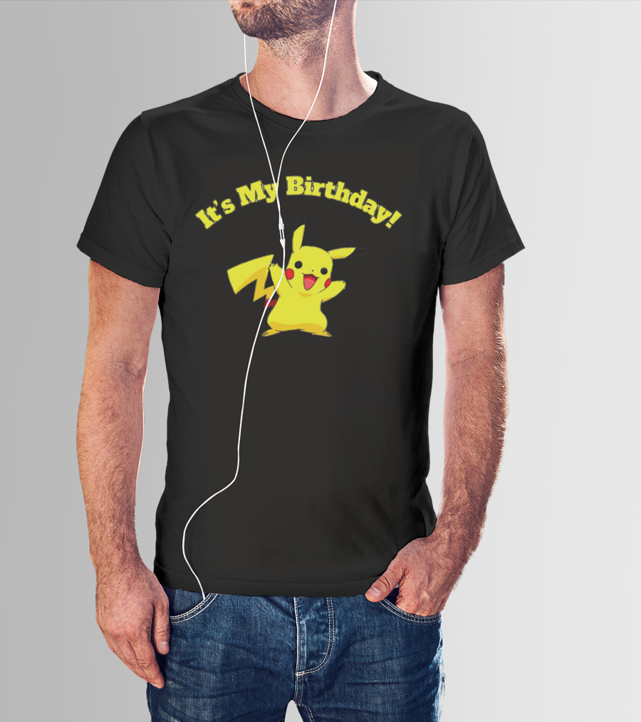 It's My Birthday Pikachu T-Shirt