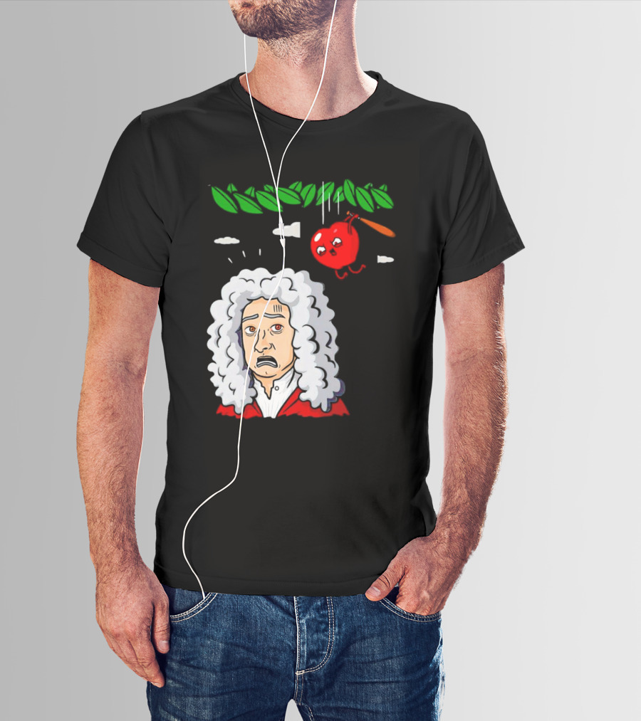 Extreme Gravity Apple Falling On Newton T-Shirt