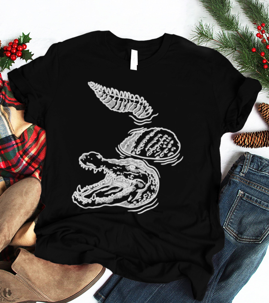 Let's Trip Alligator Spiral Tail T-Shirt