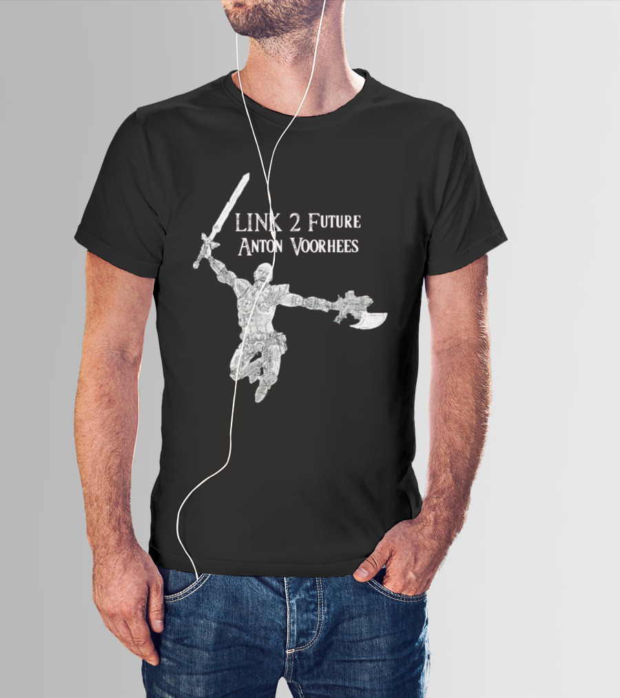 TriBorg Link 2 Future Anton Voorhees Sword And Axe Warrior T-Shirt