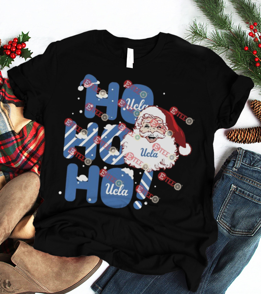 UCLA Ho Ho Ho Santa Claus Christmas T-Shirt