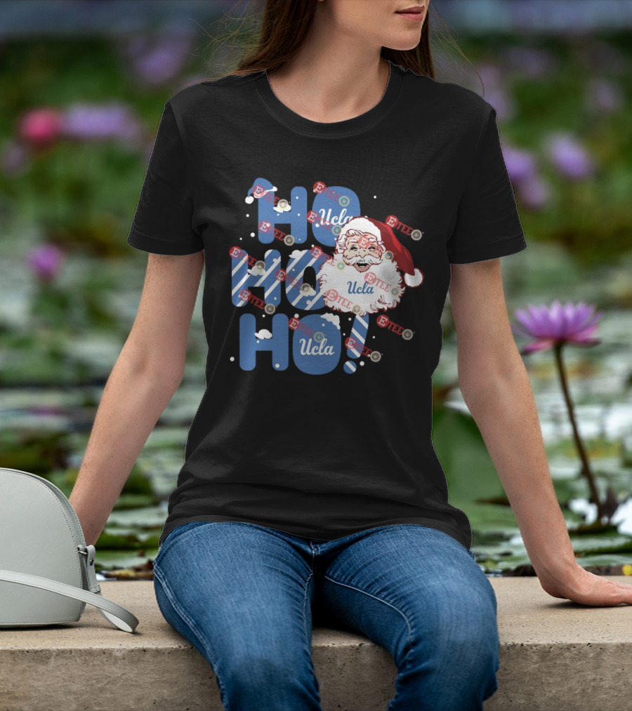 UCLA Ho Ho Ho Santa Claus Christmas T-Shirt