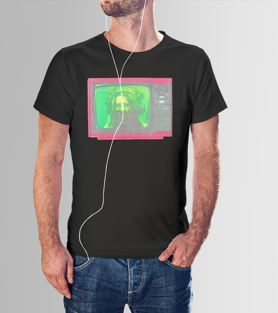 Play Saw Bear Trap Retro TV Horror T-Shirt