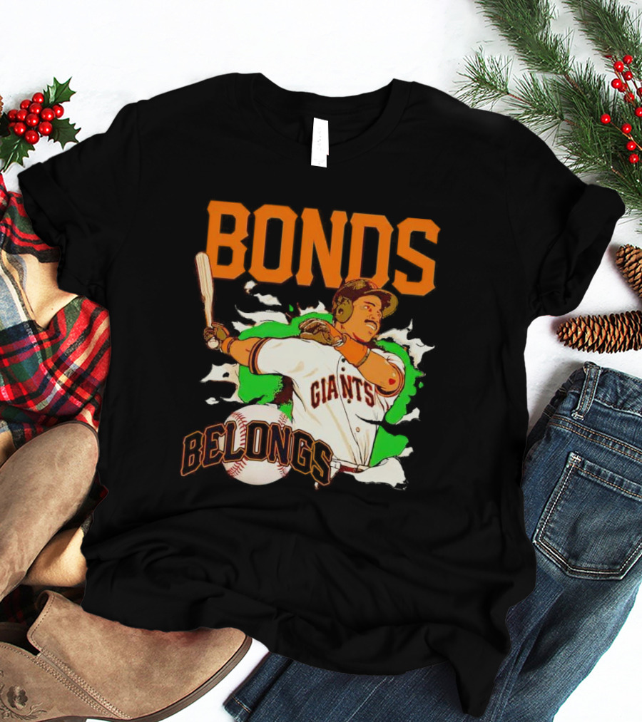 Bonds Giants Belongs T-Shirt