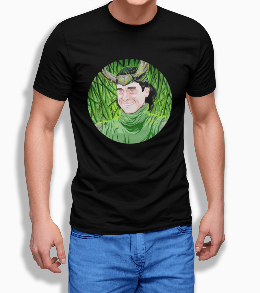 Breaking Bad Loki Crossover Horned Green Character T-Shirt