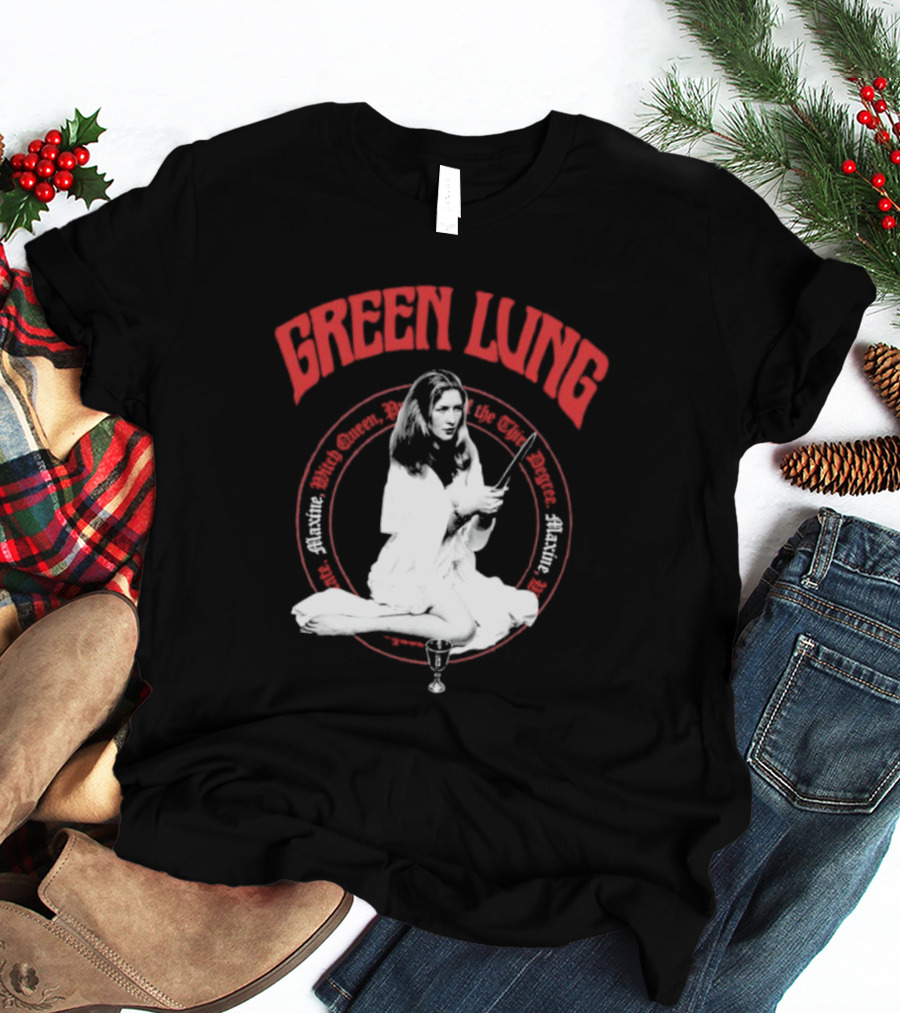 Green Lung Maxine Witch Queen Black Magic Ritual Iconic T-Shirt