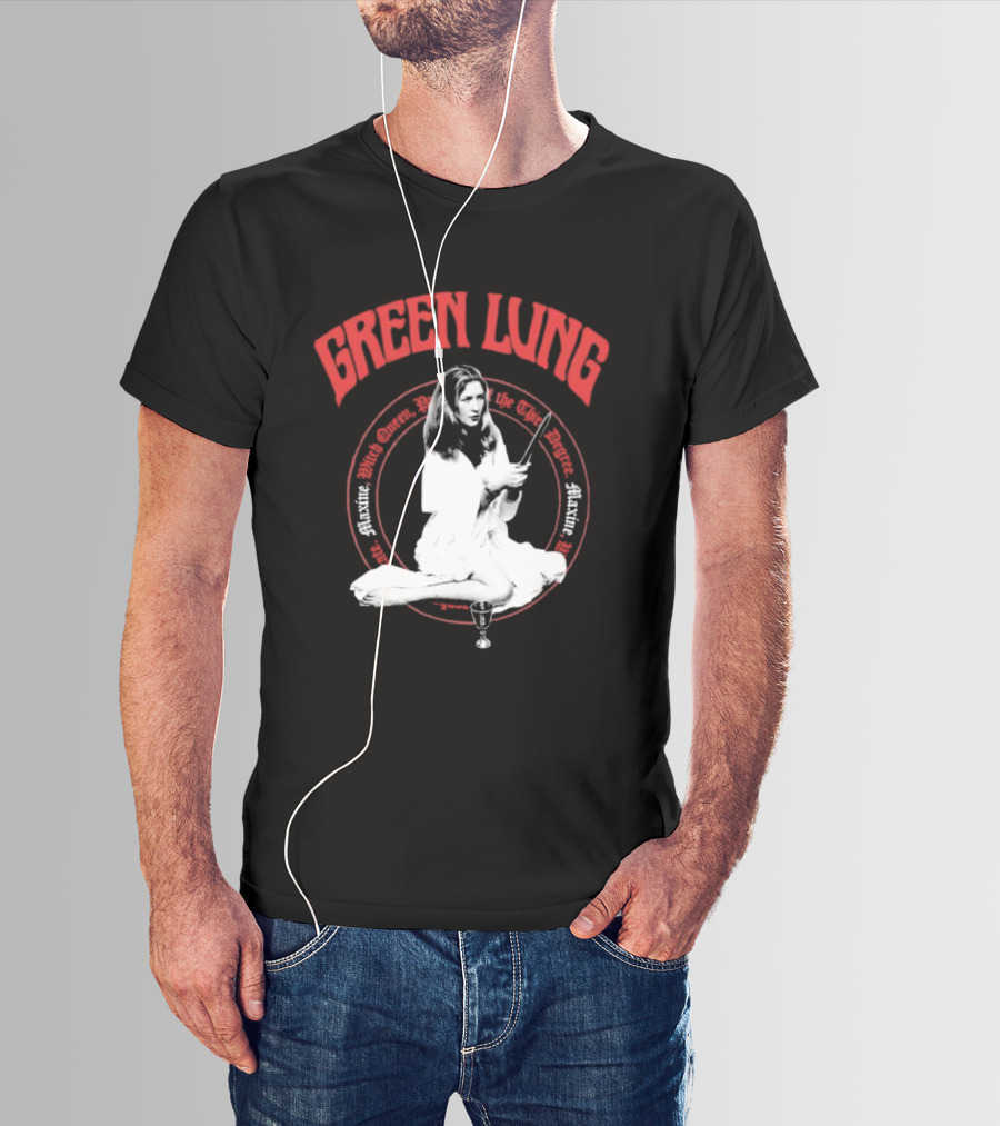 Green Lung Maxine Witch Queen Black Magic Ritual Iconic T-Shirt
