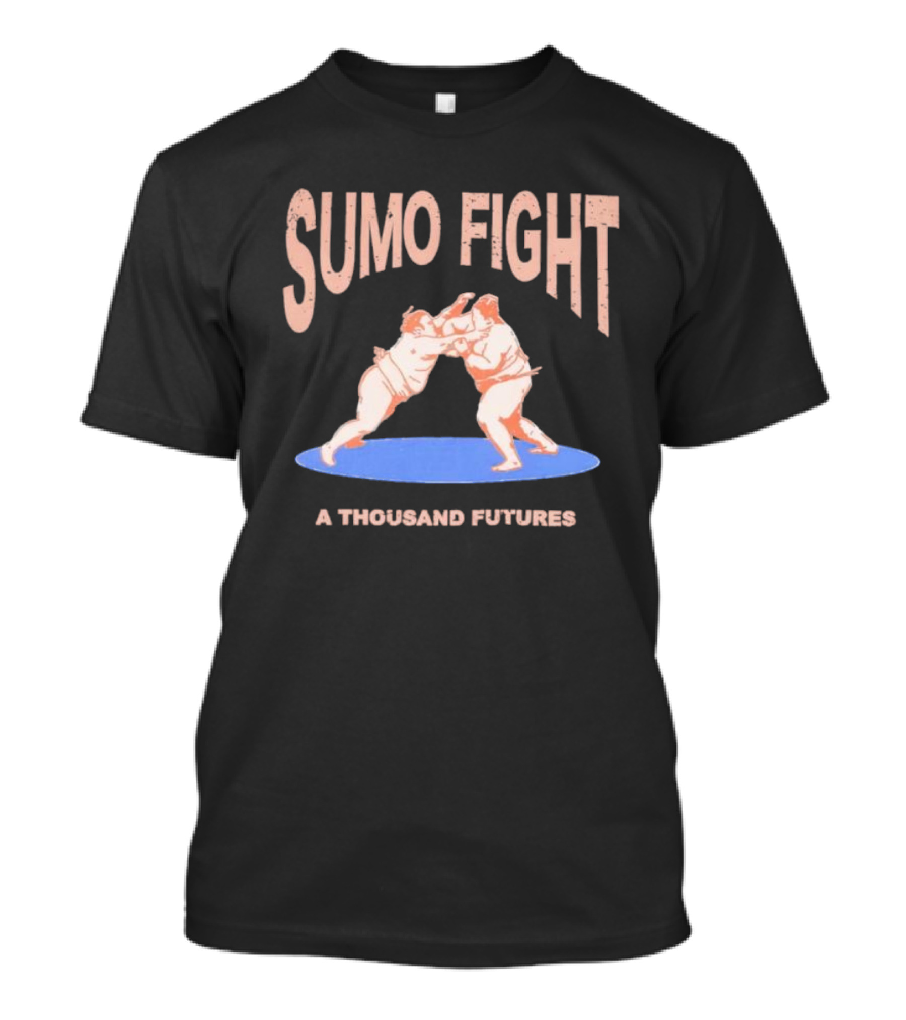 Sumo Fight A Thousand Futures Wrestling Match Iconic T-Shirt