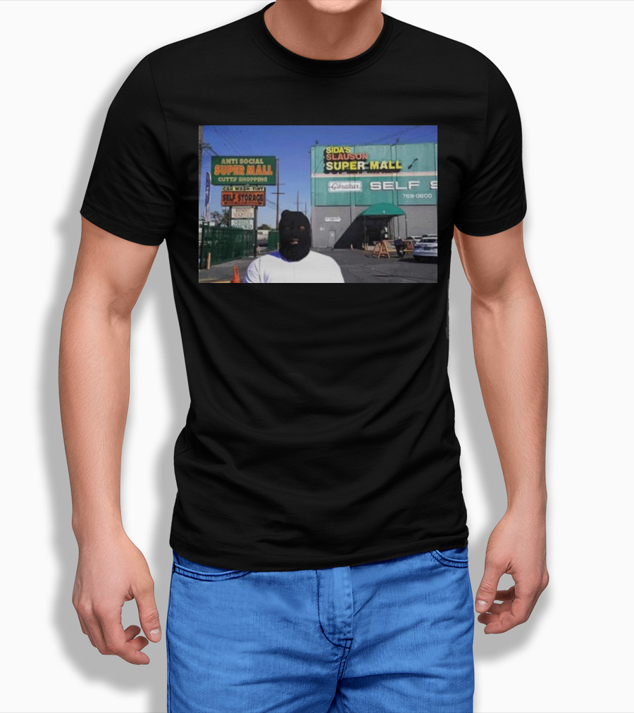 Anti Social Slauson Super-Mall Cutty Shopping T-Shirt