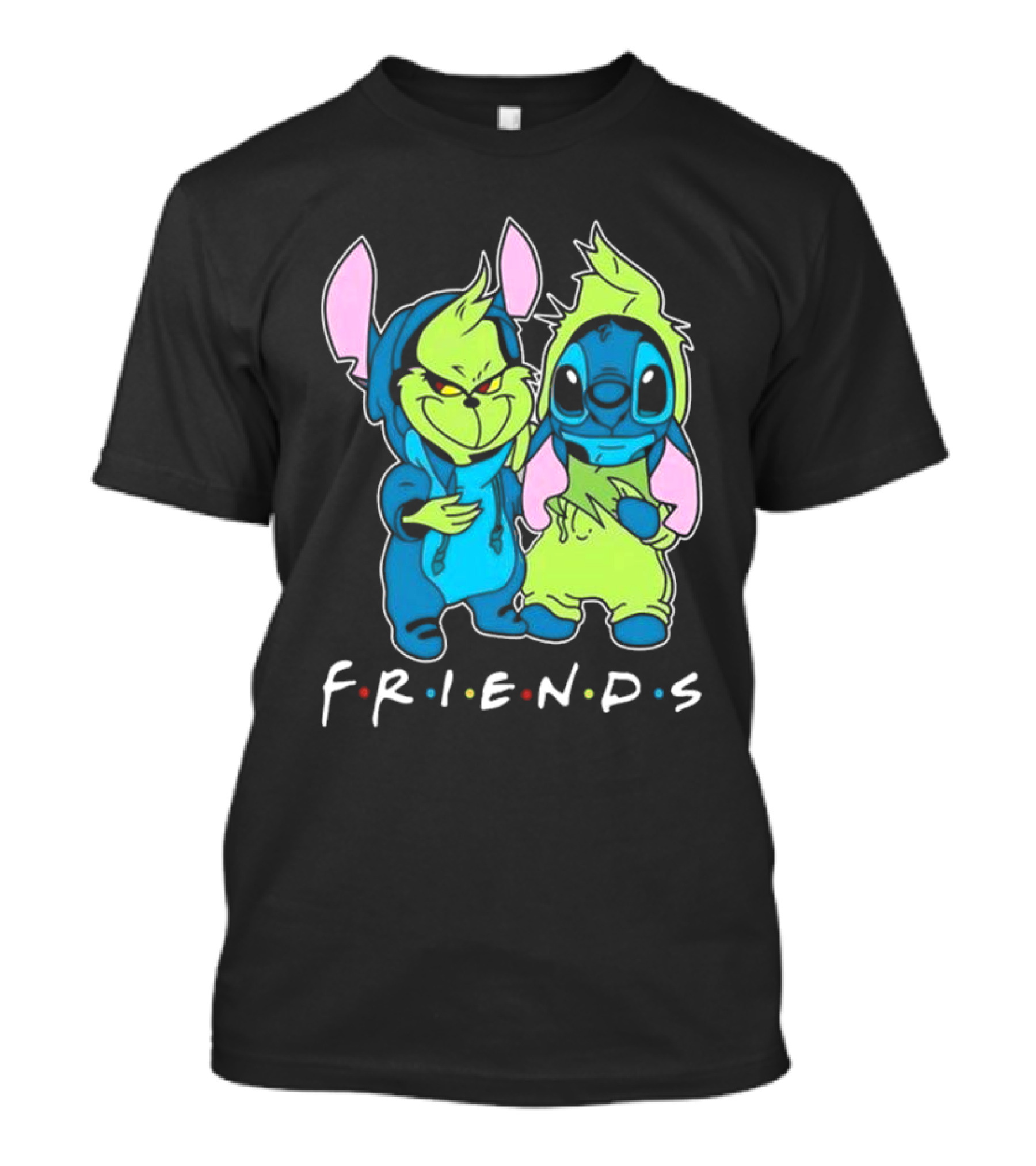 Stitch And Grinch Disney Friends Best Friends For Life T-Shirt