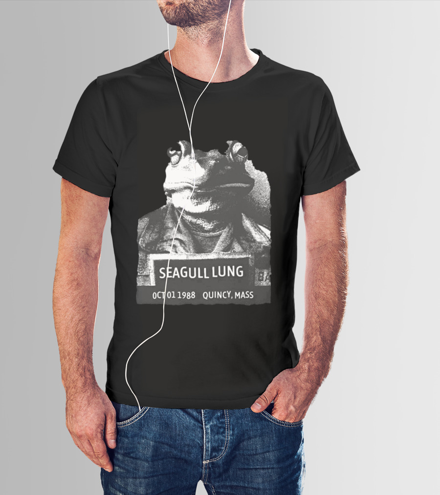 Mrballen Wearing Seagull Lung Oct 01 1988 Quincy Mass T-Shirt